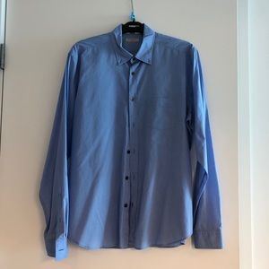 Burberry Men’s Blue Button Down